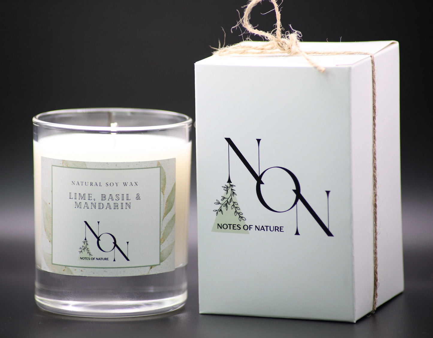 *NEW* Lime, Basil & Mandarin- Handmade Irish Soy Wax Candle