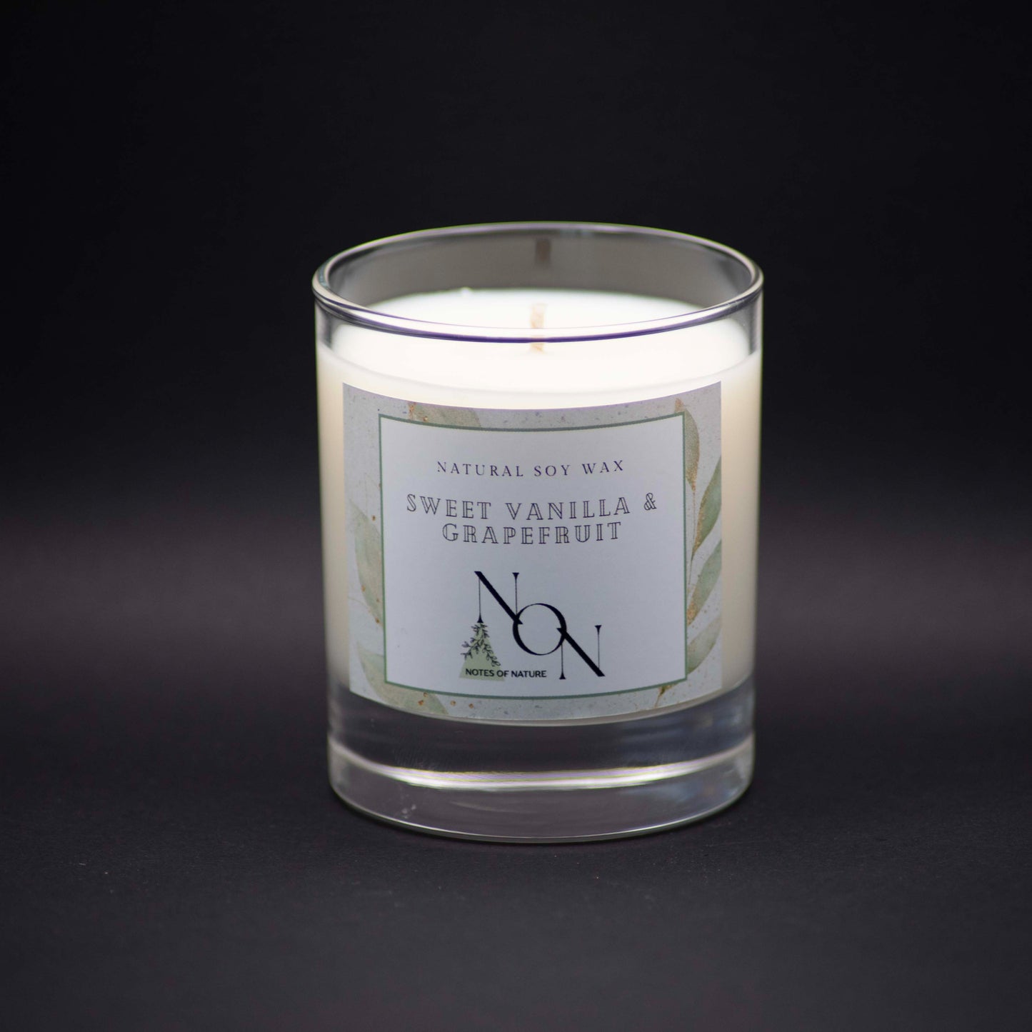Handmade Irish Soy Wax Candles - Sweet Vanilla & Grapefruit