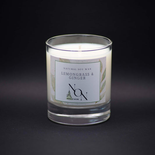 Handmade Irish Soy Wax Candles - Lemongrass & Ginger - product